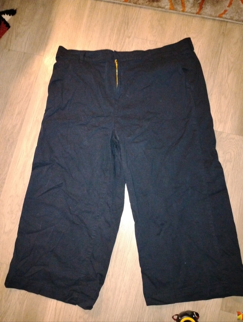 Belle Isle by Torrid Black Wide Leg Gaucho Culotte Pants Womens Size 22